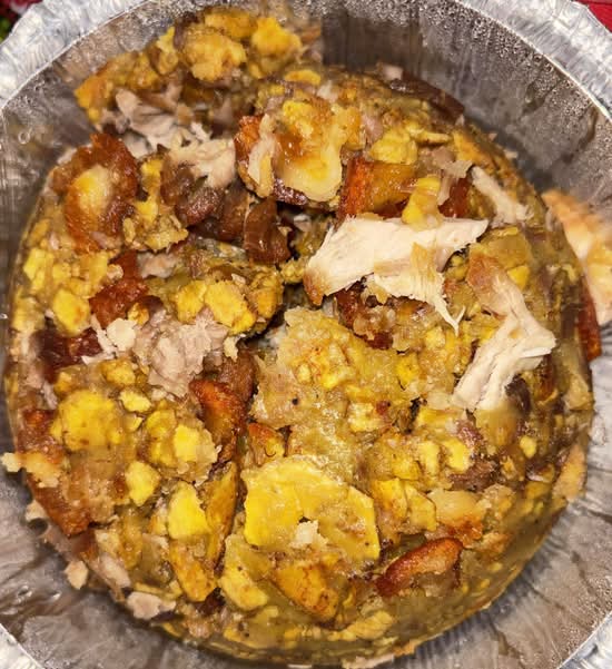 Mofongo De Chicharron / Pork Mofongo