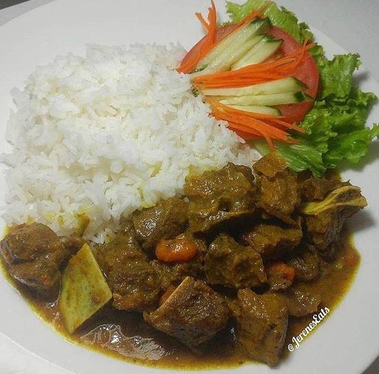 Goat Curry Rice Bowl