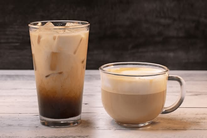 Hazelnut Latte - ICED LARGE