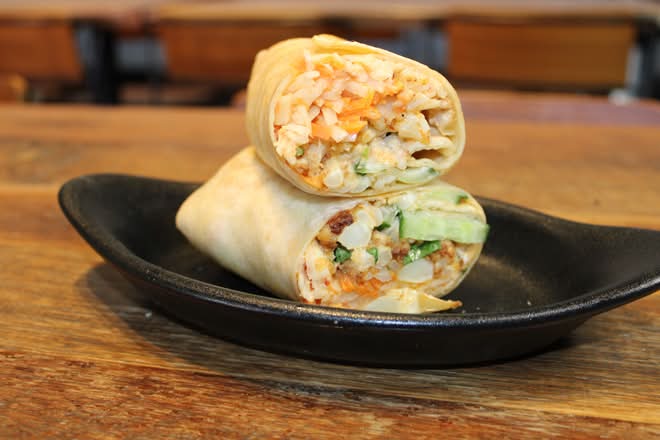 Cauliflower Banh Mi Wrap