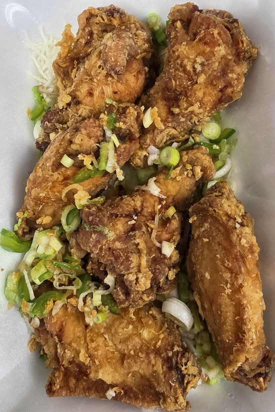Salt and Pepper Chicken Wings
