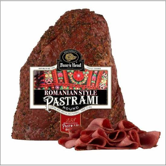 Boar’s Head top round pastrami