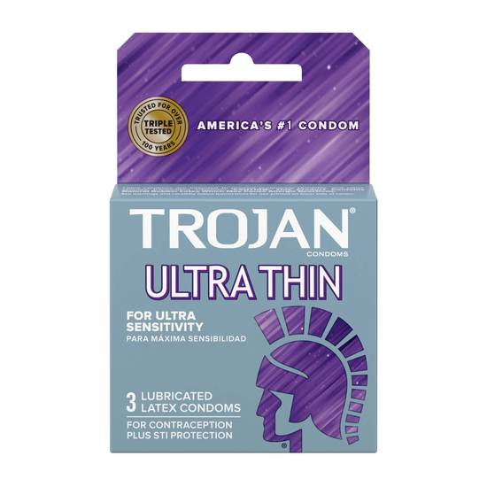 Trojan Ultra Thin Condom 3 pack