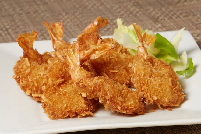 Coconut Battered Fried Shrimp