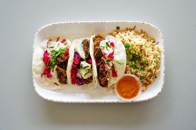Falafel Lebanese Tacos