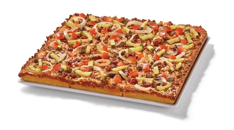 Smash Burger Pizza Squarefooter