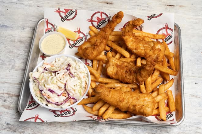 Beer Battered Fish & Chips