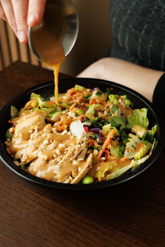 Cashew Chicken Crispy Rice