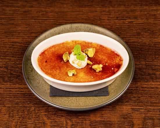 Pistachio Crème Brûlée