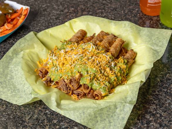 3 ROLLED TACOS