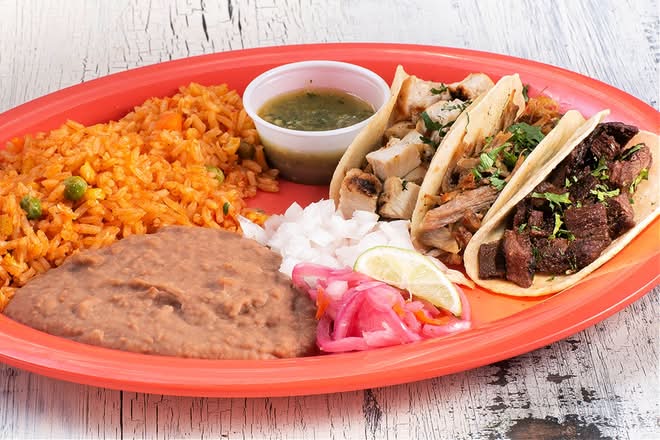 3 Taco Plate