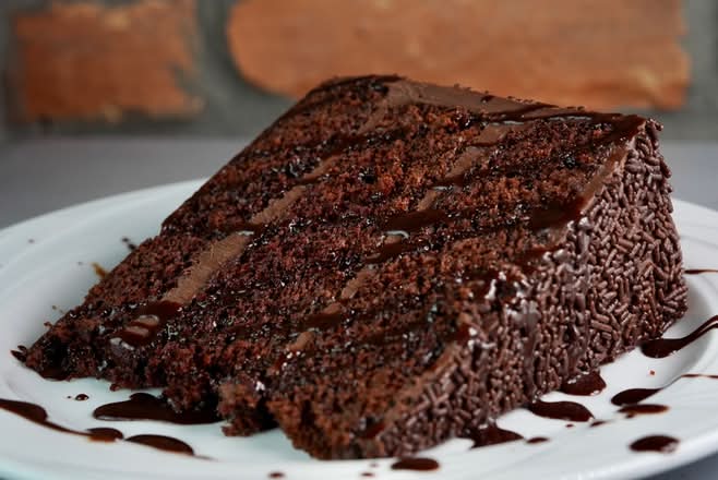Triple Layer Chocolate Cake