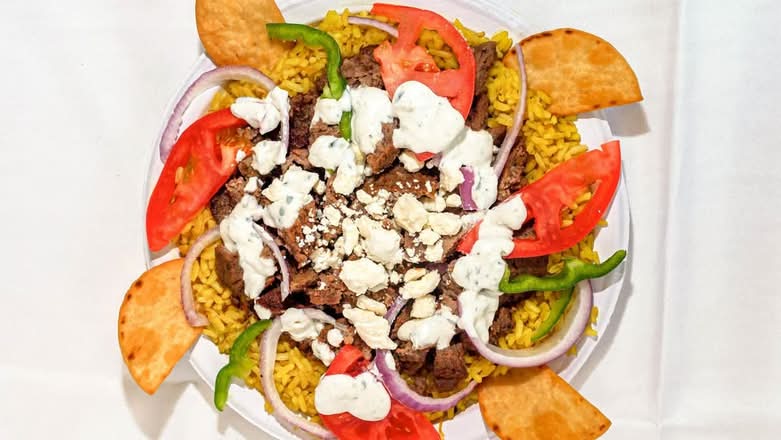 Lamb Gyro Plate