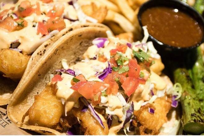 BATTERED SHRIMP TACO