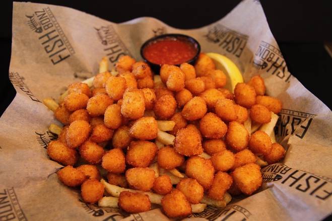 BREADED SCALLOPS PLATE