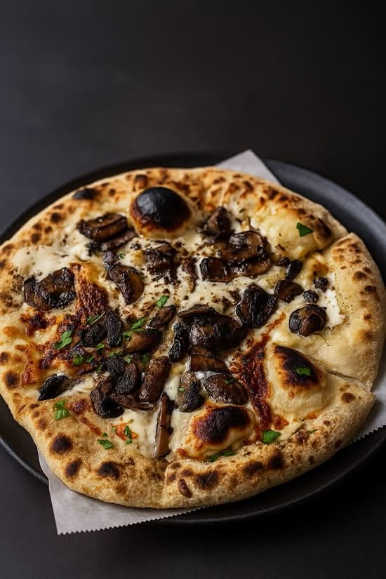 Wild Mushroom Truffle Pizza