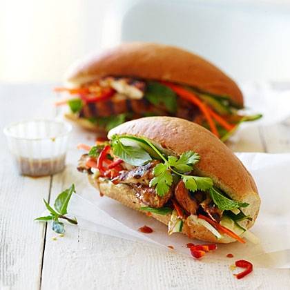Grilled Chicken Banh Mi