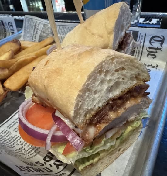 Pulled Chicken Sando