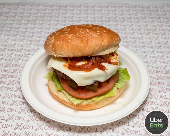 Vegetable Cheese Burger