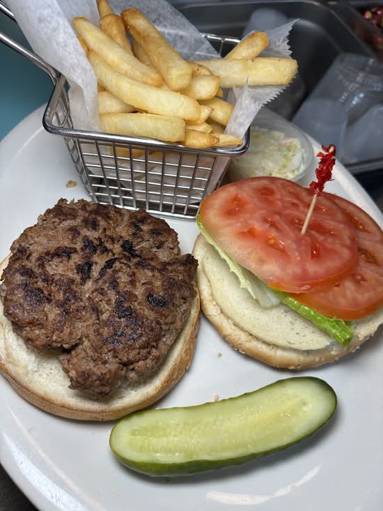 Seasoned Half Pound Hamburger