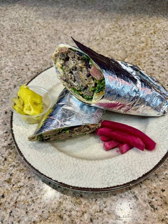 Beef Shawarma Wrap