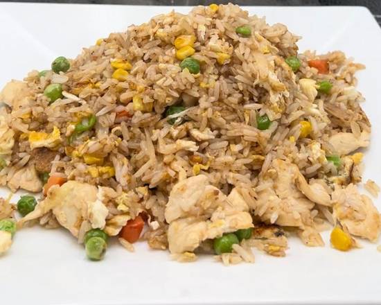 Khao pad Chicken