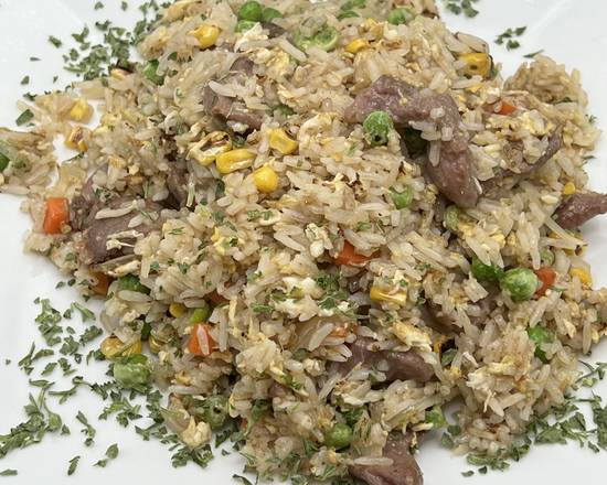 Khao pad Beef