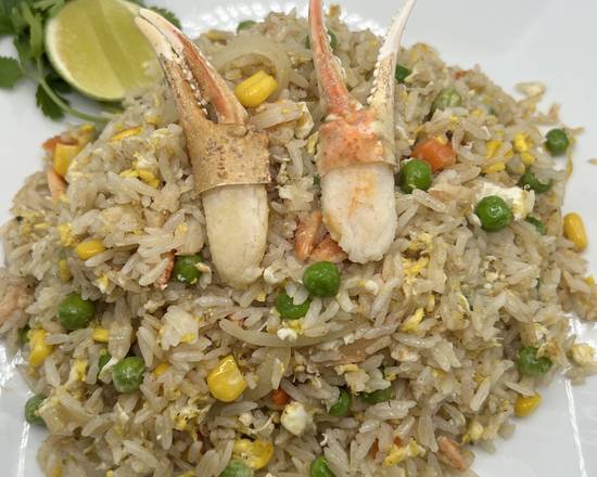 khao pad crab
