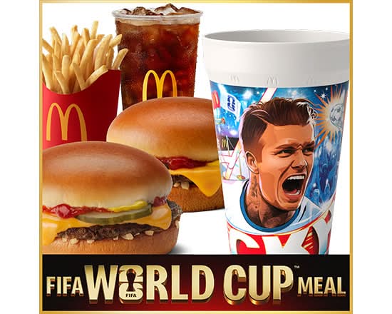 FIFA World Cup™ Meal - 2 Cheeseburger