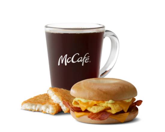 Bacon Egg Cheese Bagel Meal