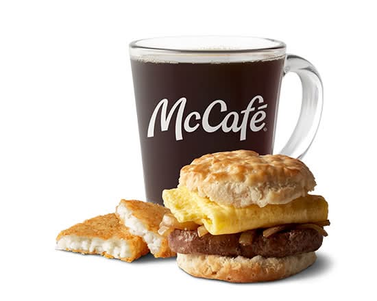 Steak Egg Biscuit Meal