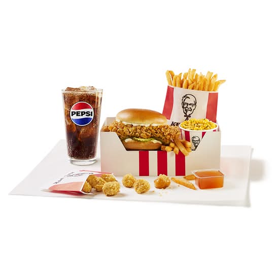 Famous Chicken Sandwich Box Meal