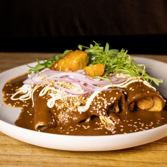 Enchiladas Mole Poblano