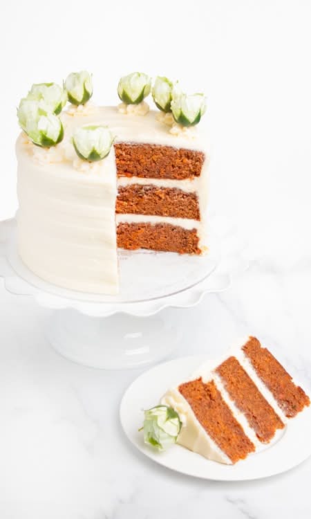 Carrot Cake Slice