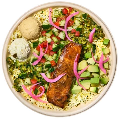 Pomegranate Glazed Salmon
