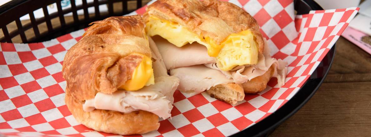 Egg & Cheese on White  Wrap