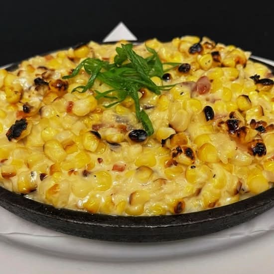 Roasted Creamed Corn Pancetta