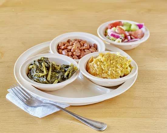 Four Fresh Vegetable Plate