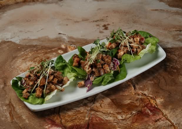 Thai Chicken Lettuce Cups