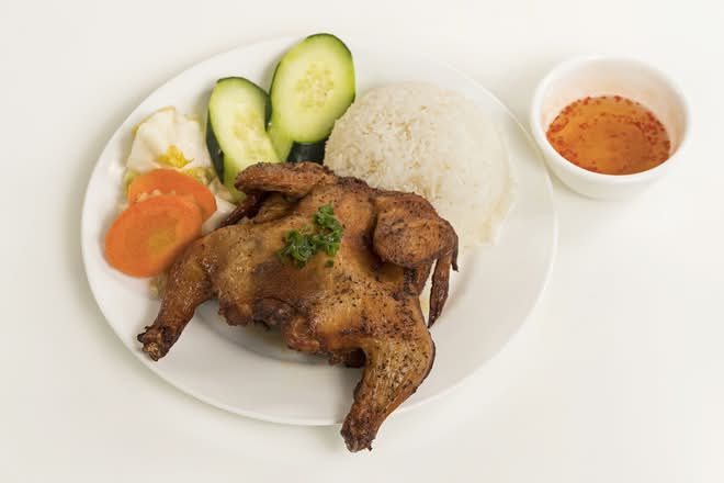 R5 Co Ba's Marinated Cornish Hen