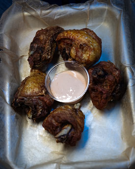 Chicharrones de pollo