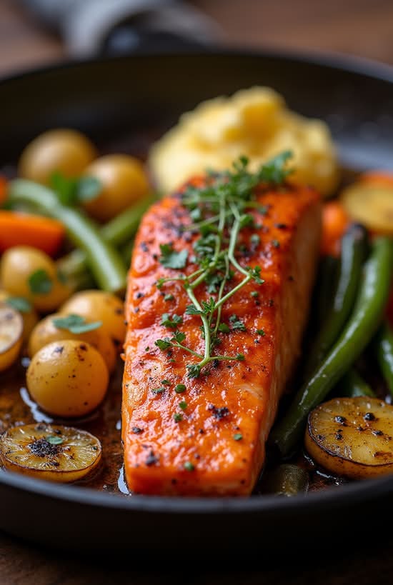 WOOD GRILLED SALMON