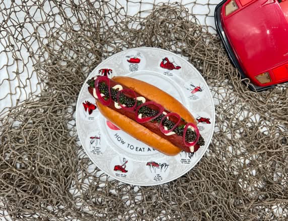 Caviar Hot Dog