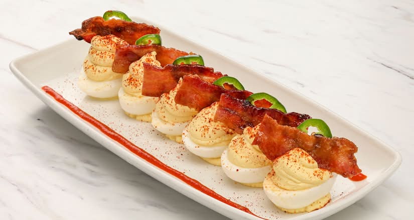 Bacon Deviled Eggs