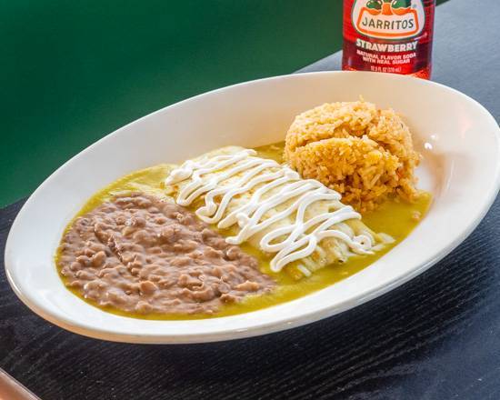 Three Enchiladas