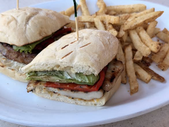 Grilled Pork Belly Sandwich