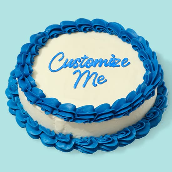 Round Ice Cream Cake