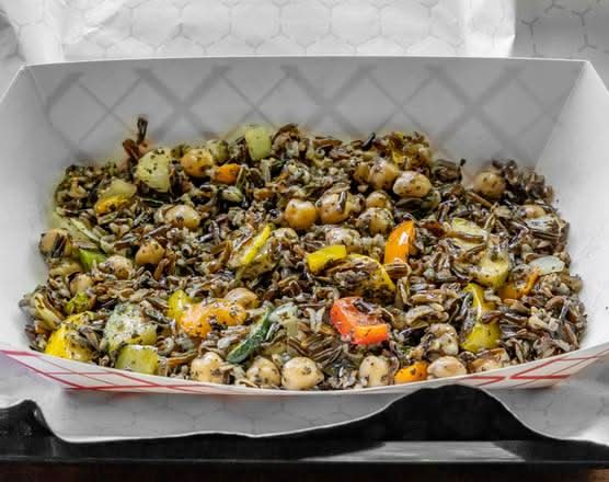 Wild Rice & Beans Plate