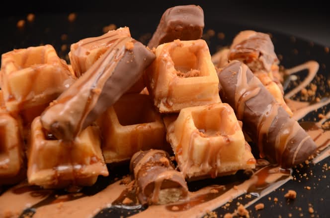 Twix Mini Waffle