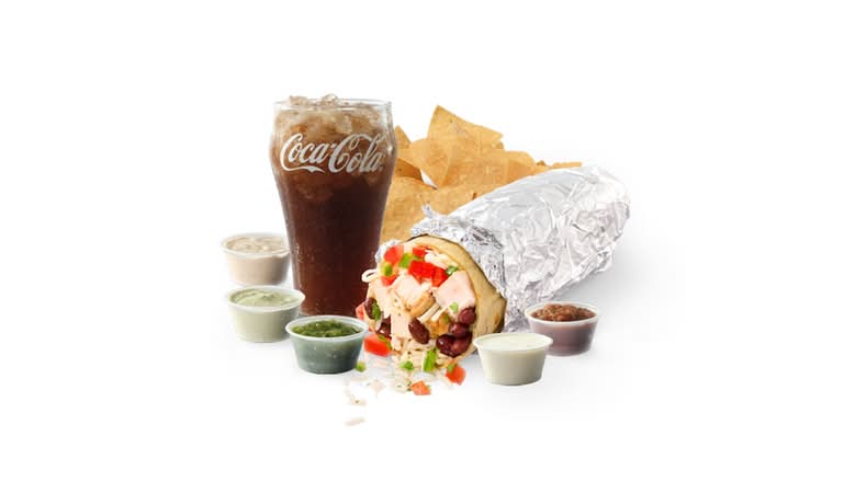 Jr. Burrito Moe Value Meal